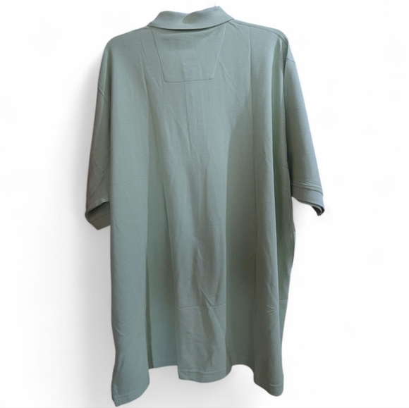 Page & Tuttle Men's Polo Shirt XXL Light Green M-009 - Picture 6 of 6